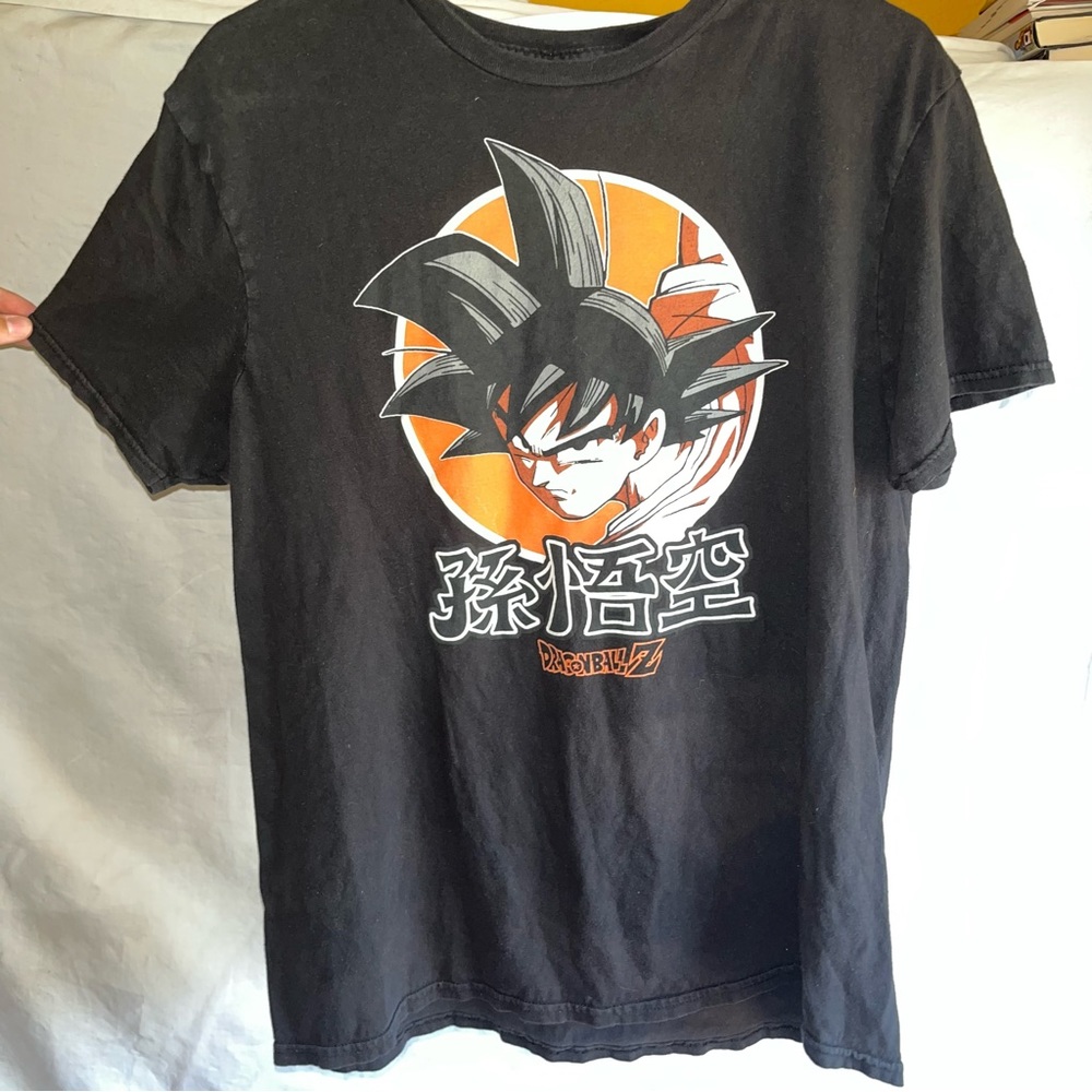 Dragon Ball Z black Goku TShirt men’s M/L 100% cotton